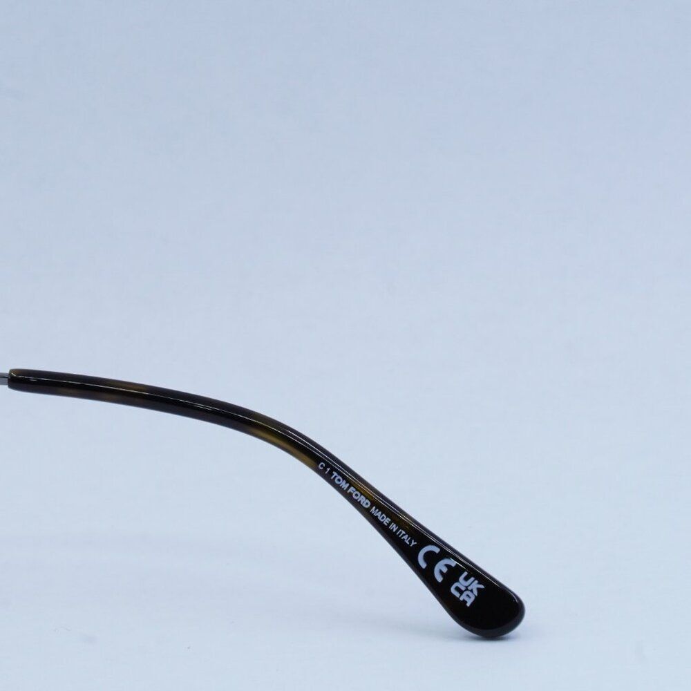 NEW TOM FORD BRADY FT1018 08E SILVER BROWN SUNGLASSES - Picture 7 of 11